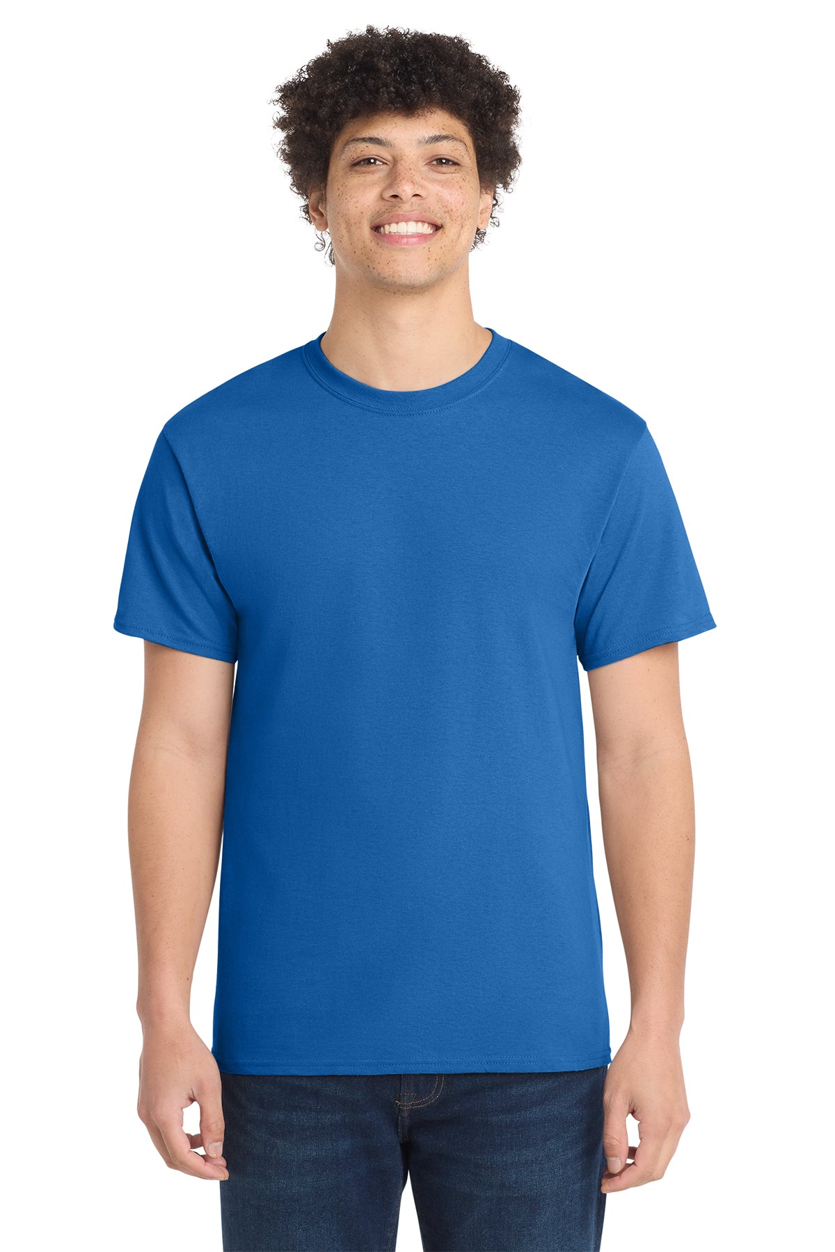 Port & Co® PC54 Core Cotton Tee - Royal