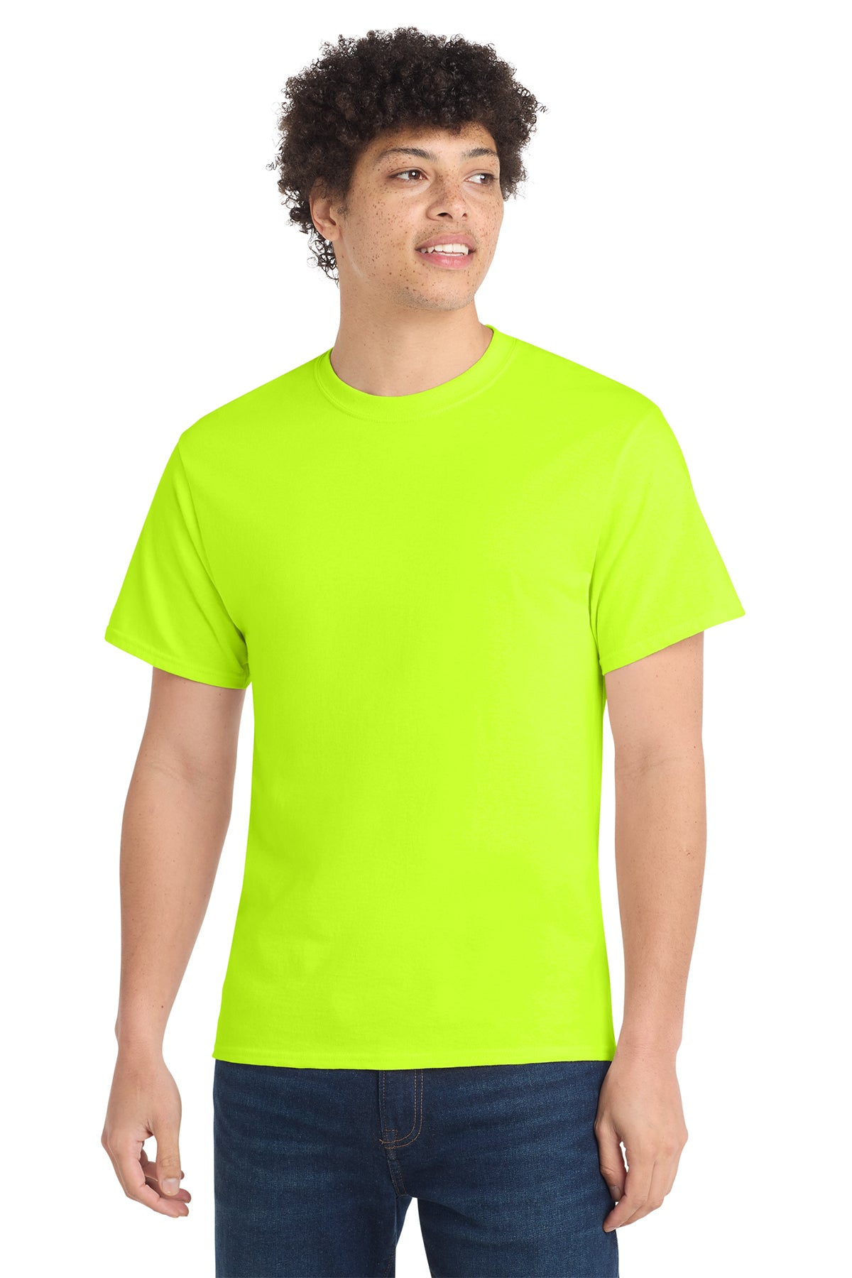 Port & Co® PC54 Core Cotton Tee - S. Green