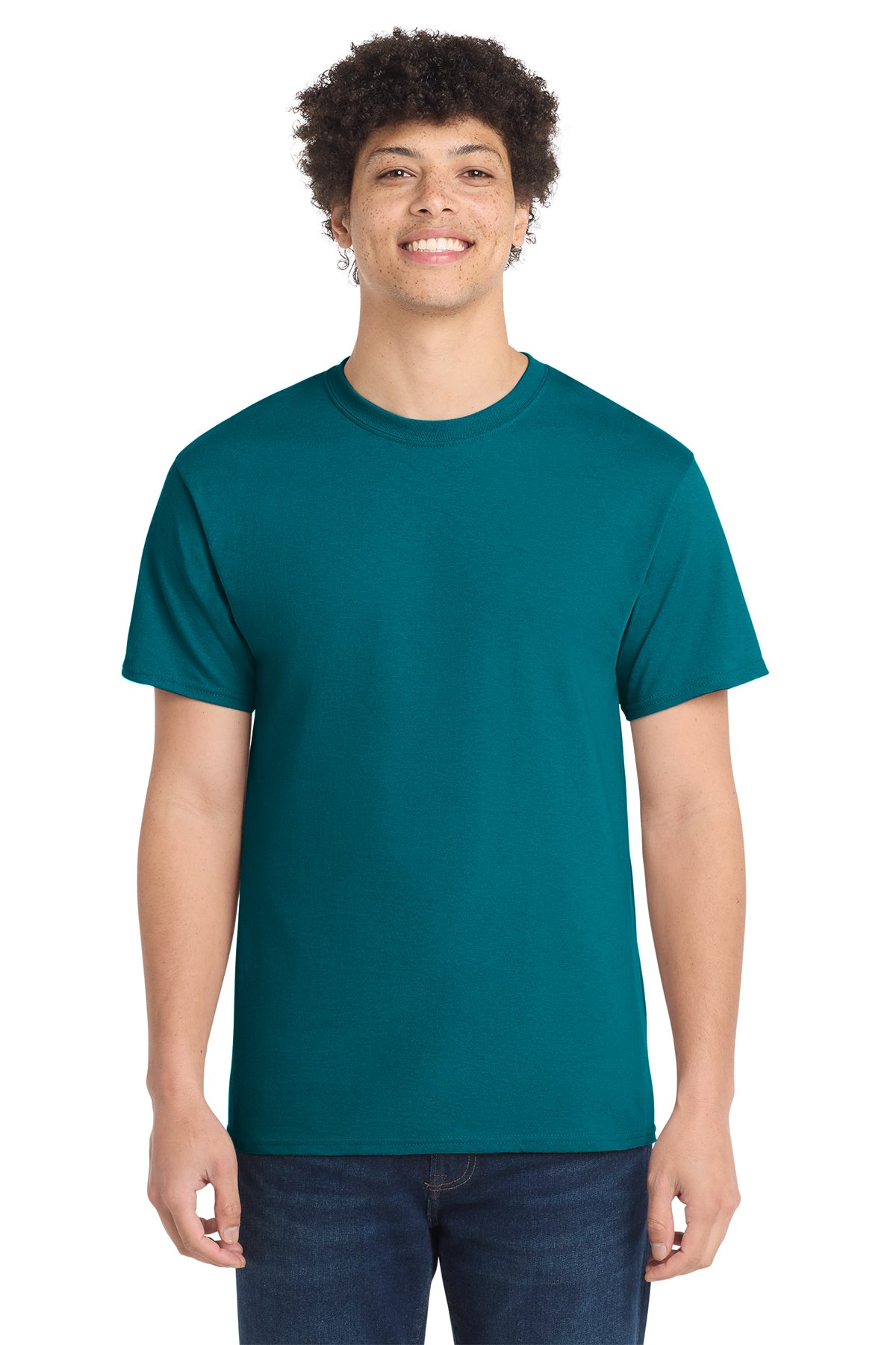 Port & Co® PC54 Core Cotton Tee - Teal