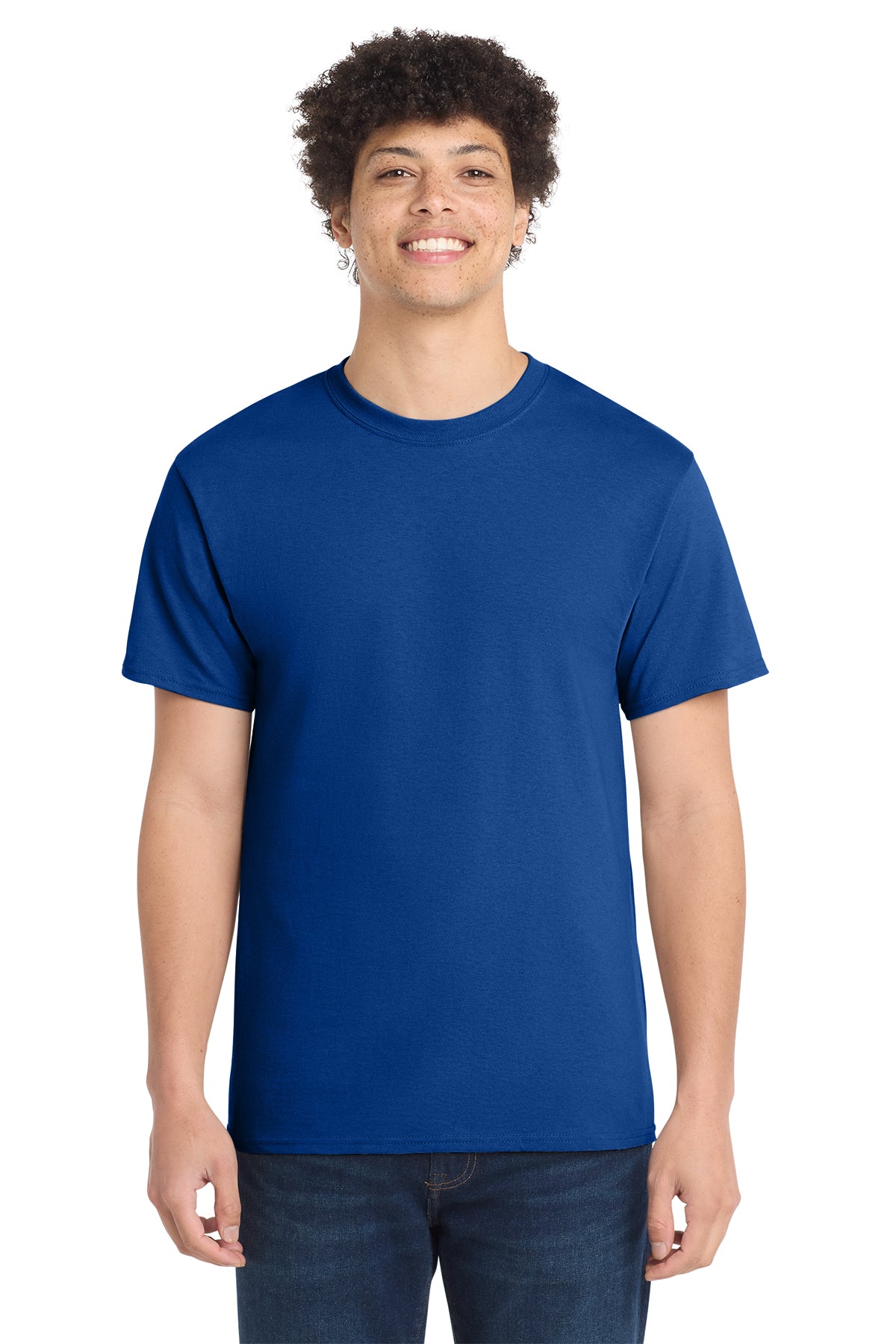 Port & Co® PC54 Core Cotton Tee - True Royal