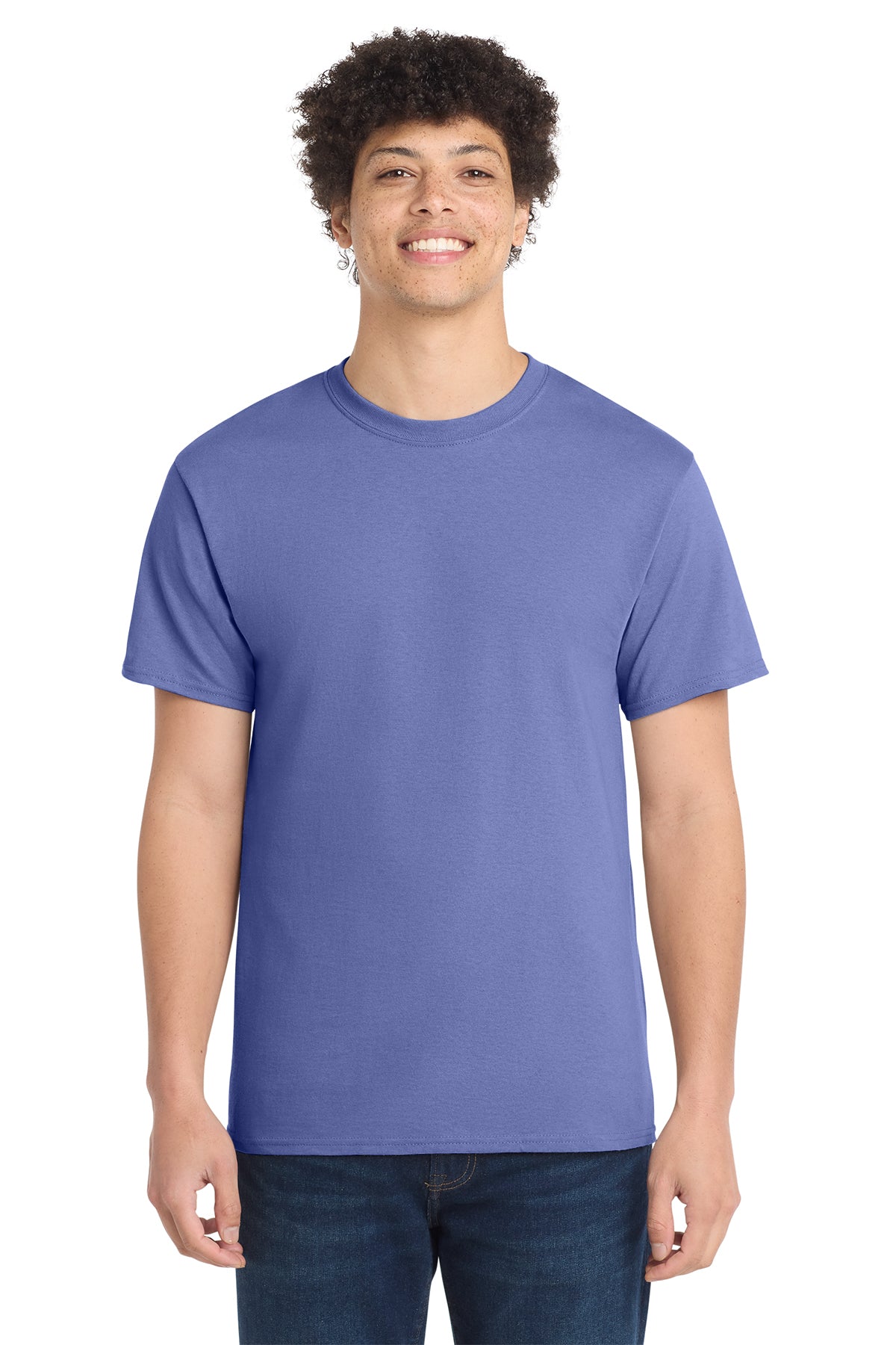 Port & Co® PC54 Core Cotton Tee - Violet