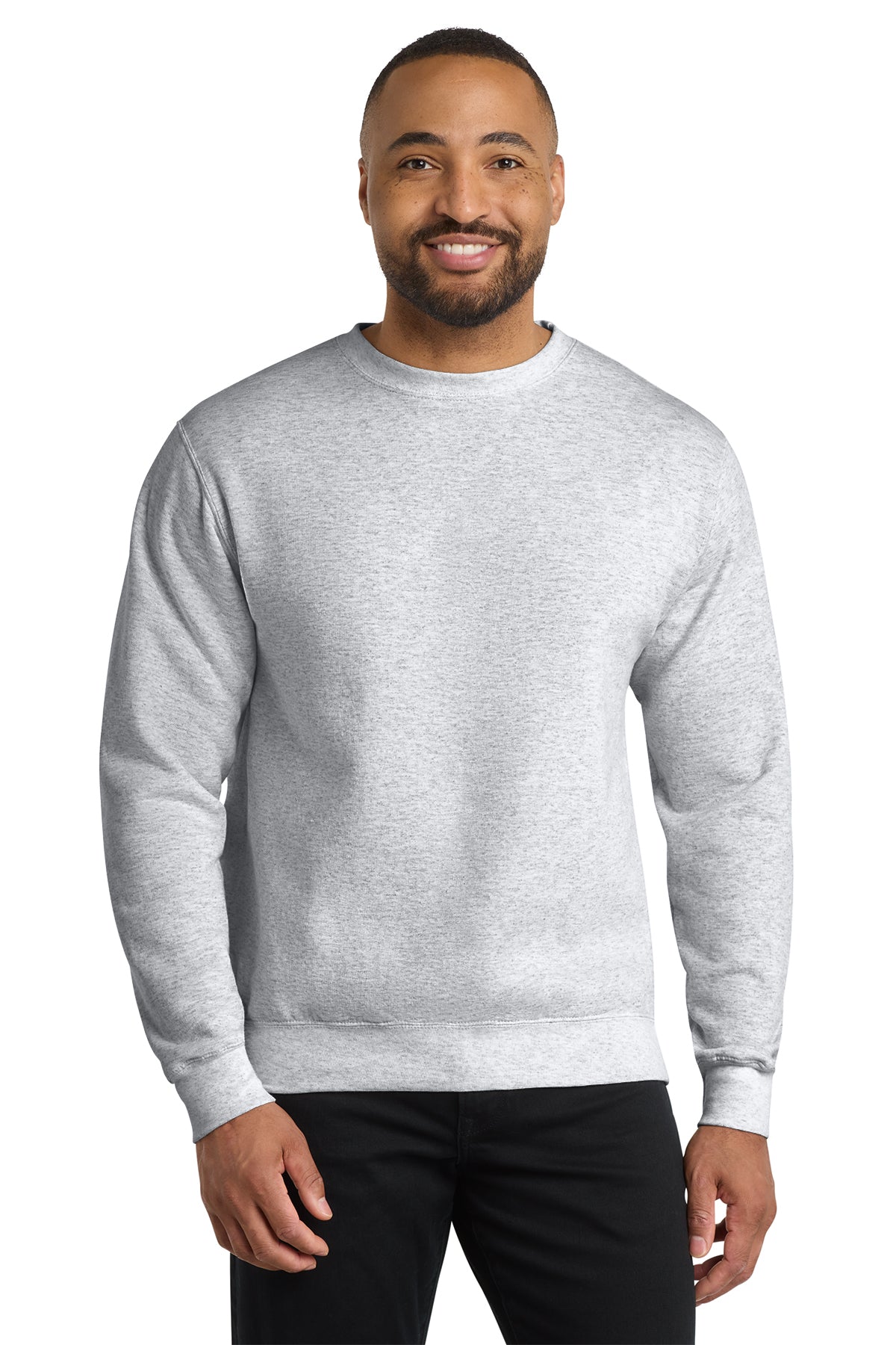 Port & Co® PC78 Core Fleece Crewneck Sweatshirt - Ash