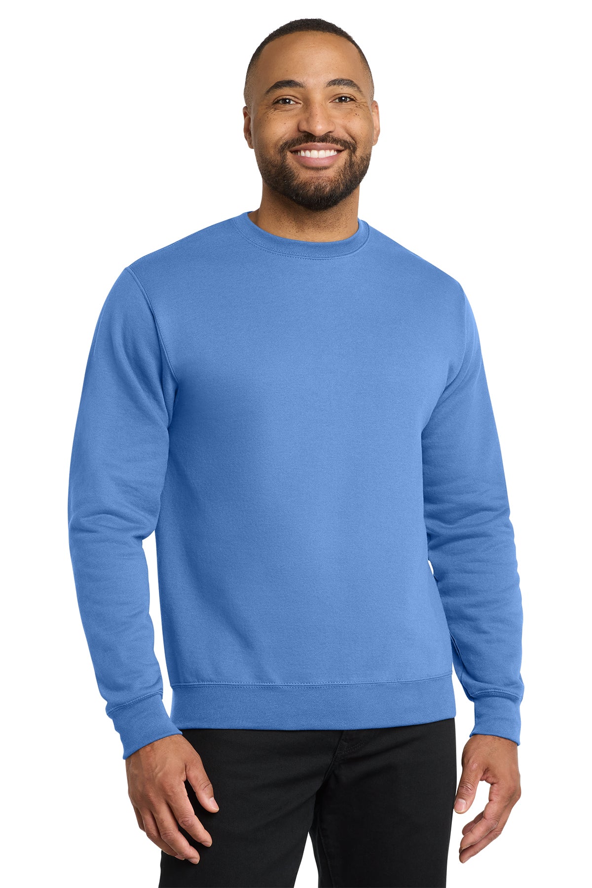 Port & Co® PC78 Core Fleece Crewneck Sweatshirt - Carolina Blue