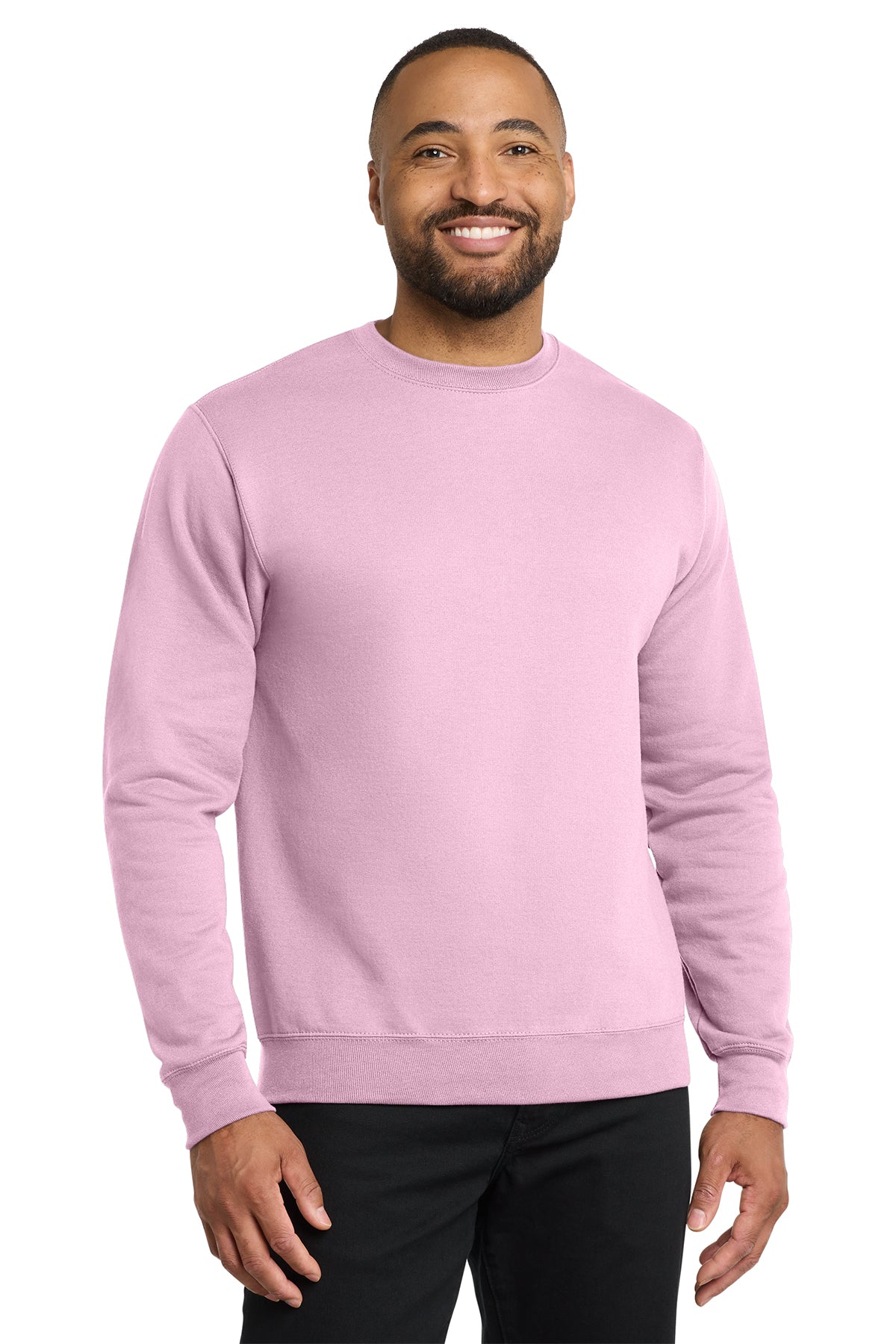 Port & Co® PC78 Core Fleece Crewneck Sweatshirt - Cherry Blossom