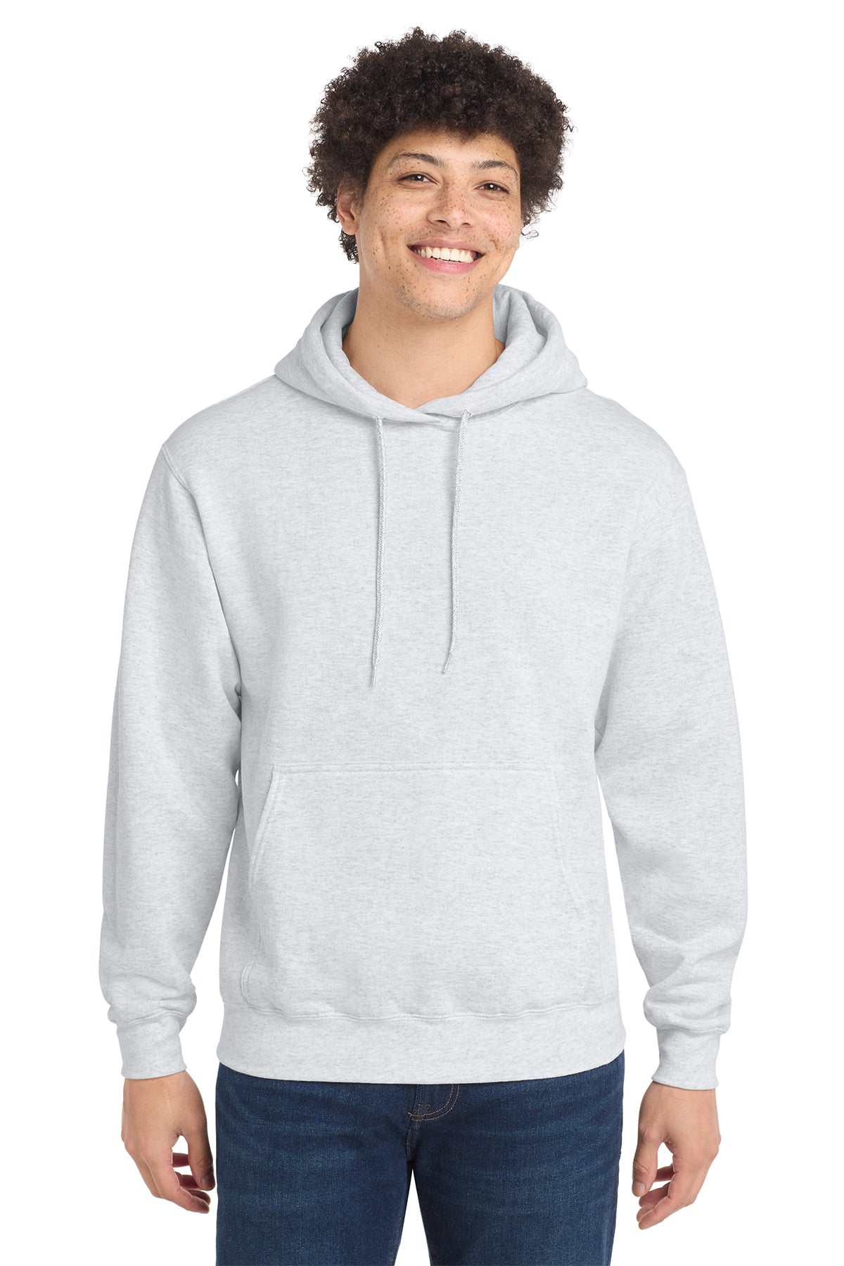 Port & Co® PC78H Core Fleece Pullover Hooded Sweatshirt - Ash