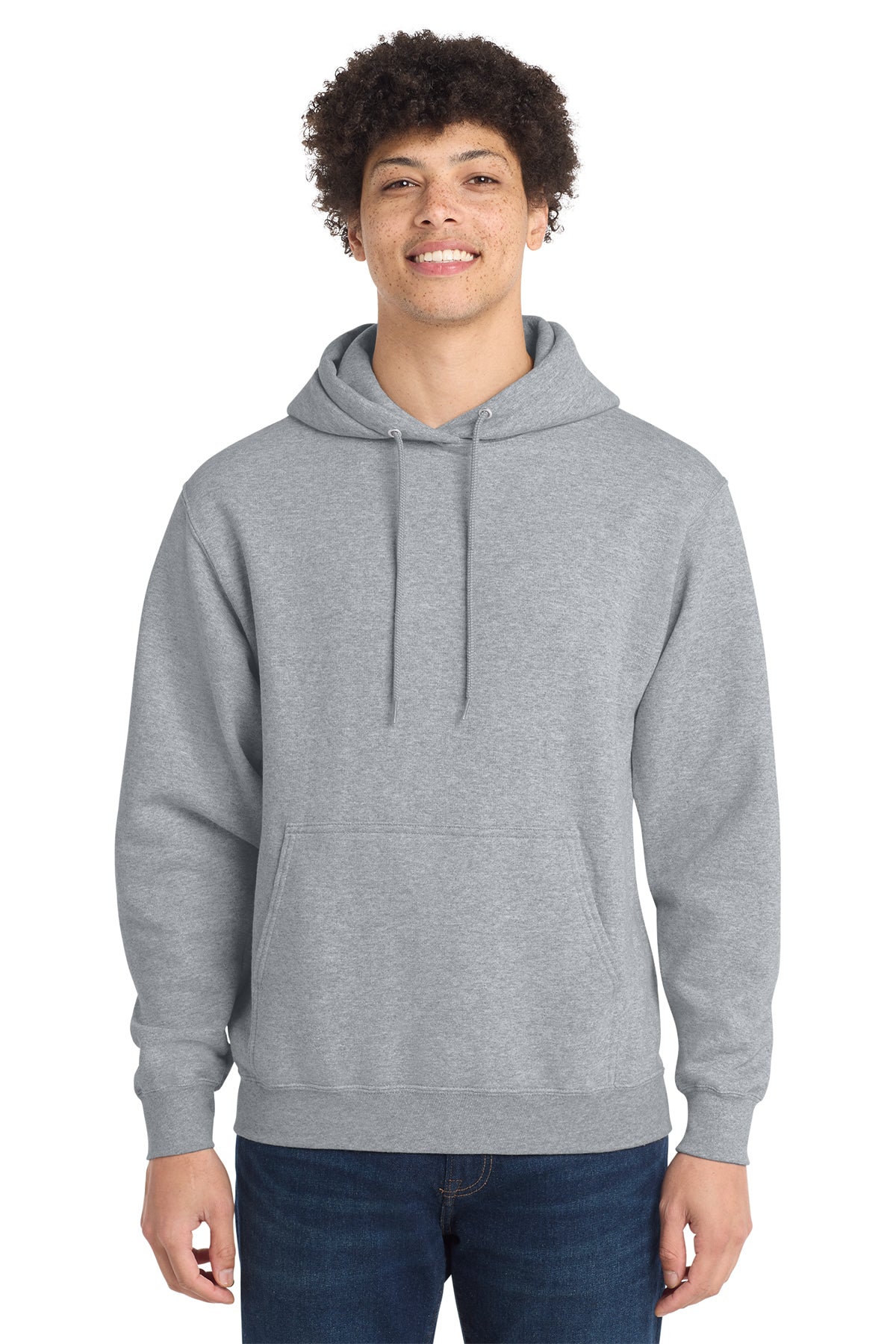 Port & Co® PC78H Core Fleece Pullover Hooded Sweatshirt - Athletic Heather