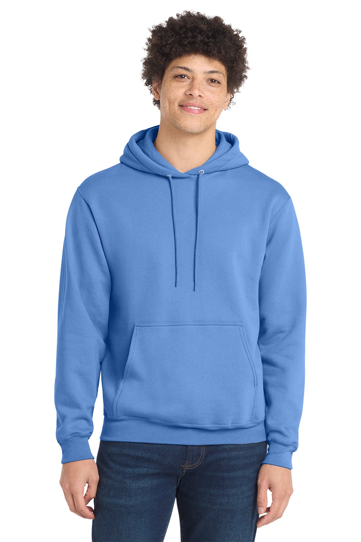 Port & Co® PC78H Core Fleece Pullover Hooded Sweatshirt - Carolina Blue
