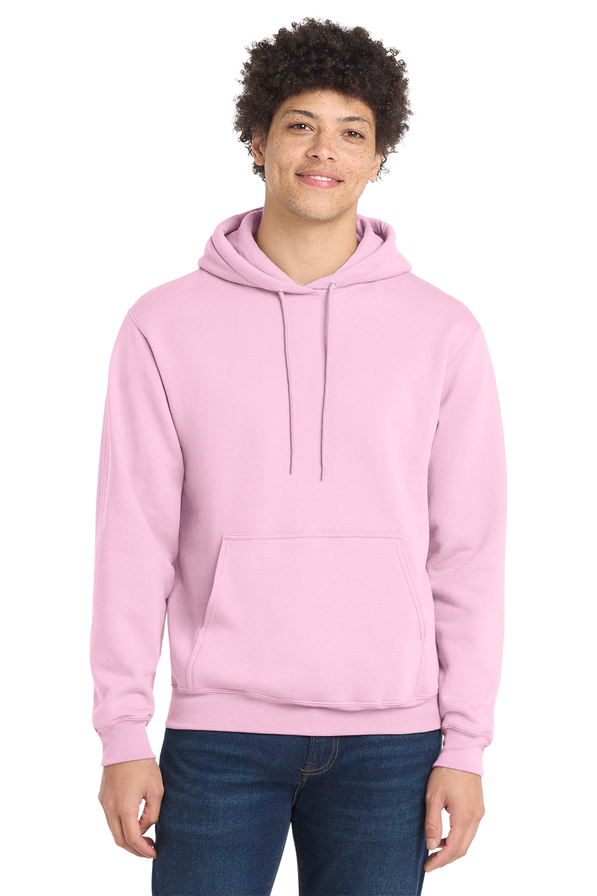 Port & Co® PC78H Core Fleece Pullover Hooded Sweatshirt - Cherry Blossom