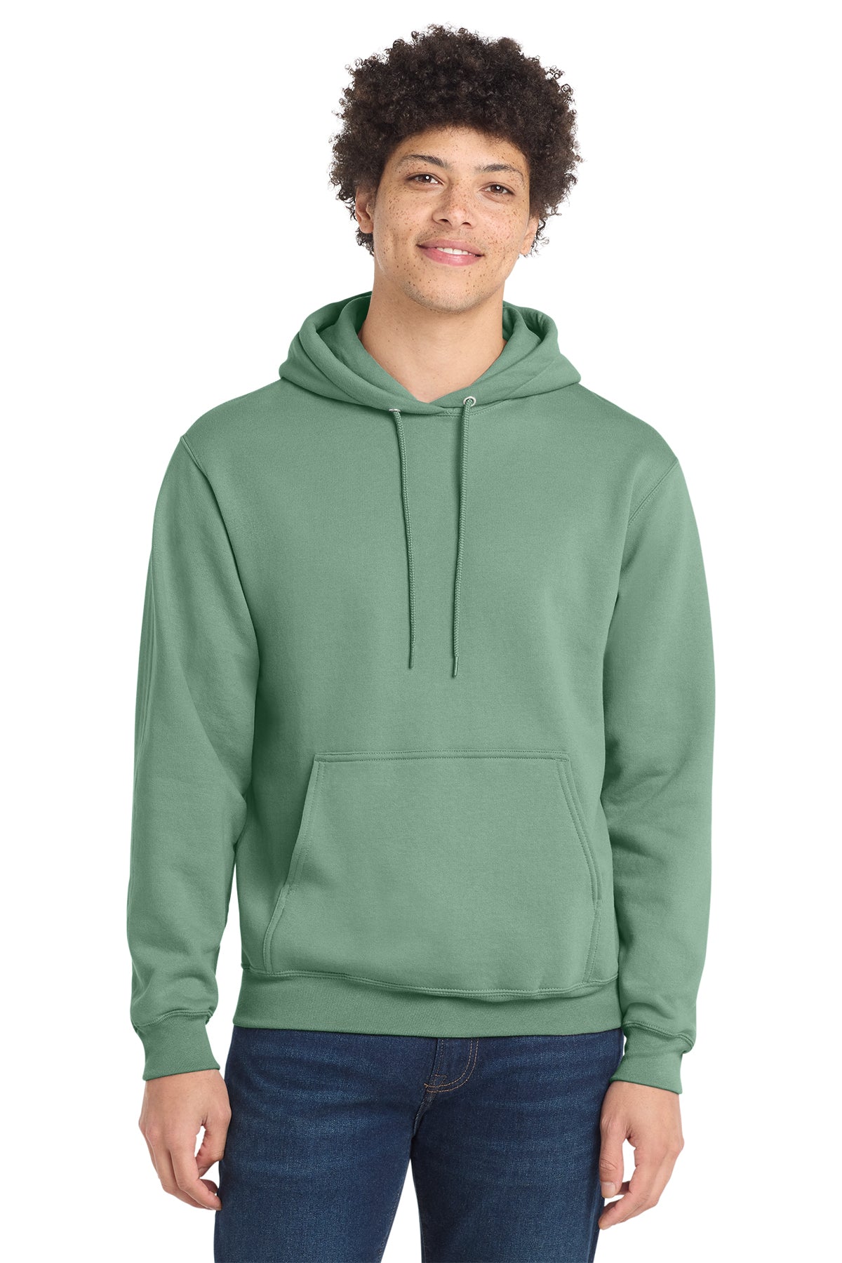 Port & Co® PC78H Core Fleece Pullover Hooded Sweatshirt - Laurel Green