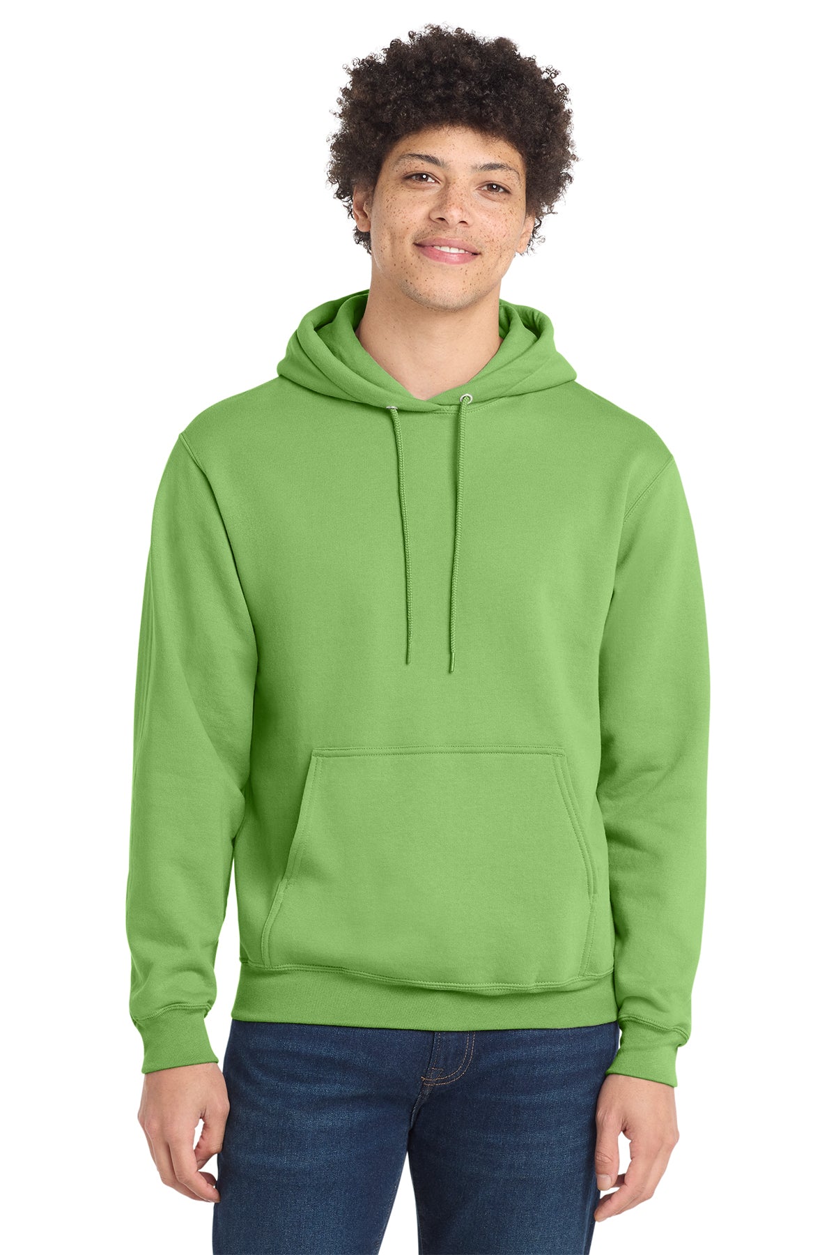 Port & Co® PC78H Core Fleece Pullover Hooded Sweatshirt - Lime