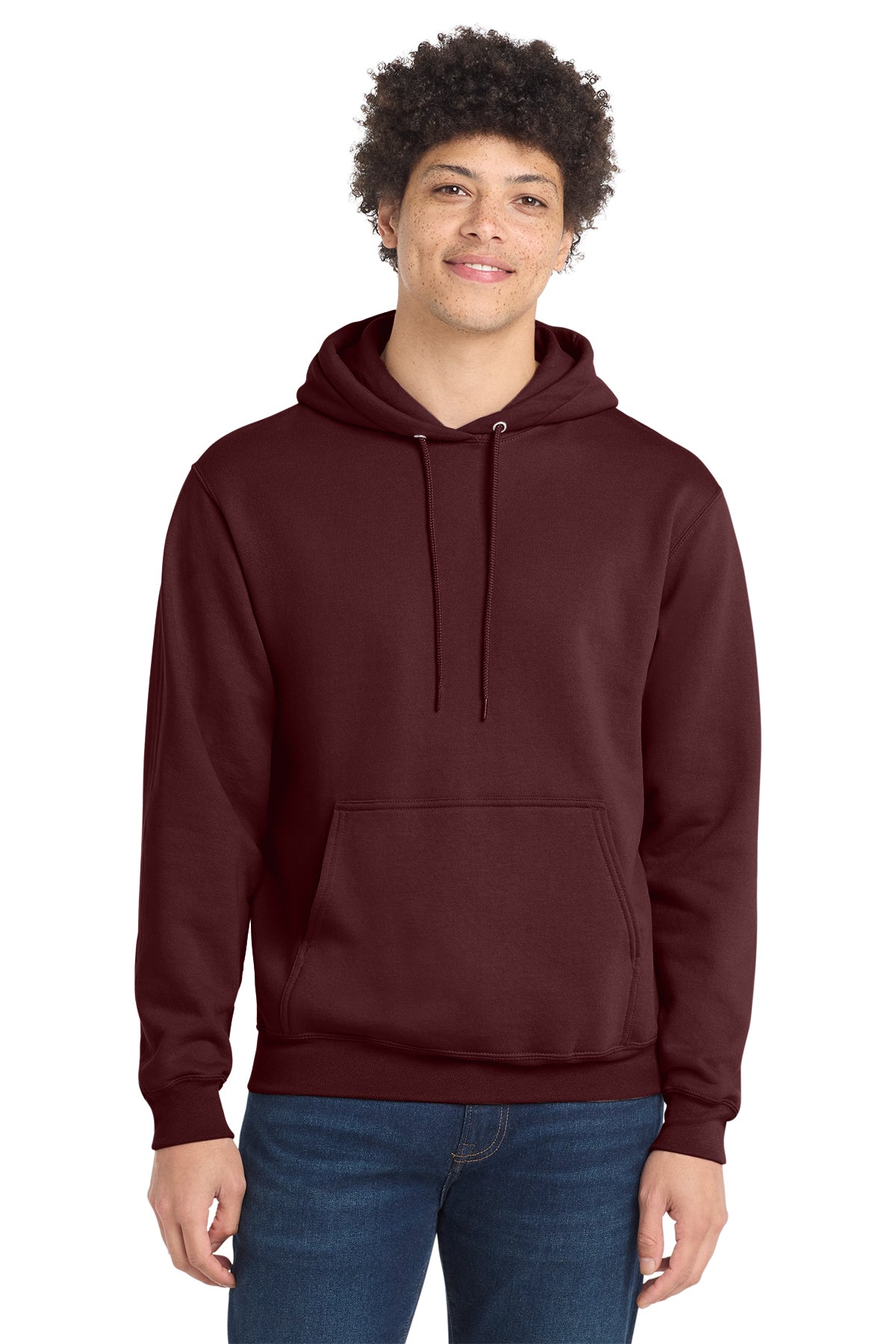 Port & Co® PC78H Core Fleece Pullover Hooded Sweatshirt - Maroon