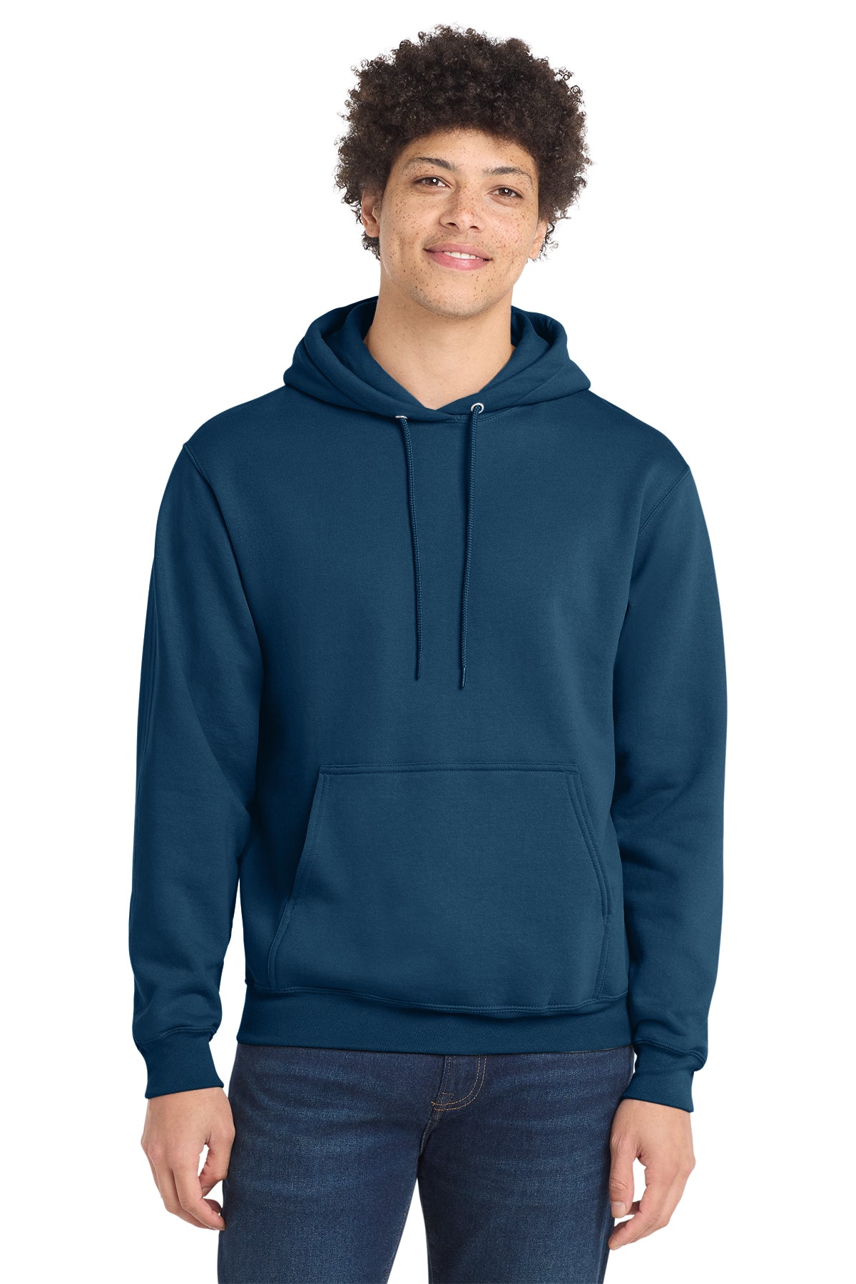 Port & Co® PC78H Core Fleece Pullover Hooded Sweatshirt - Neptune Blue