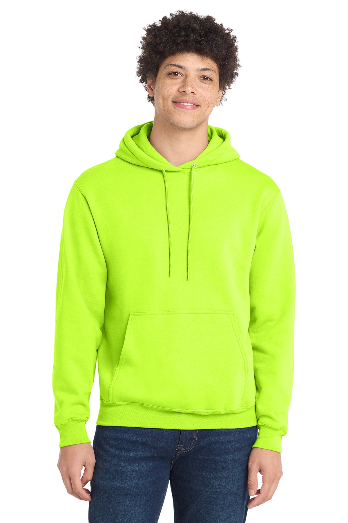 Port & Co® PC78H Core Fleece Pullover Hooded Sweatshirt - S. Green