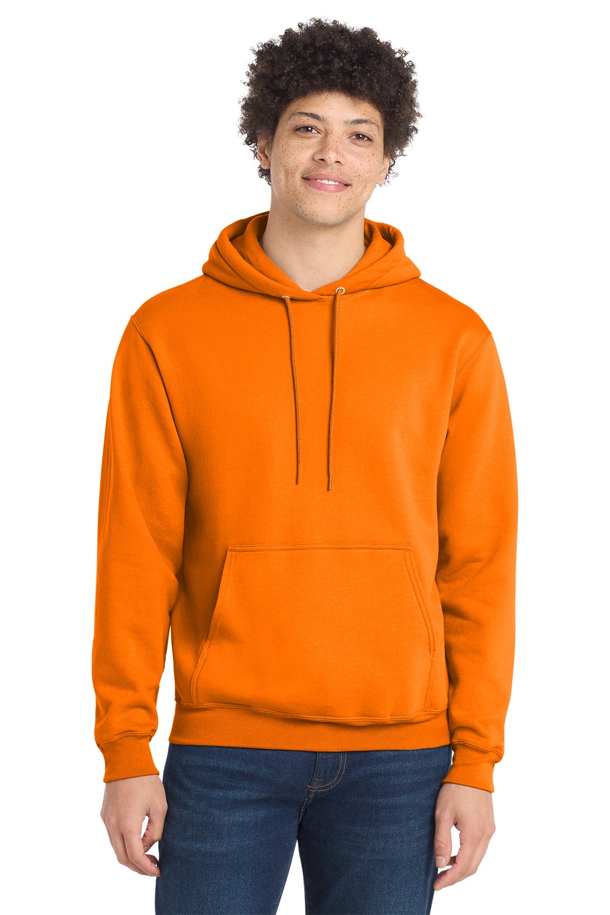 Port & Co® PC78H Core Fleece Pullover Hooded Sweatshirt - Tennessee Orange