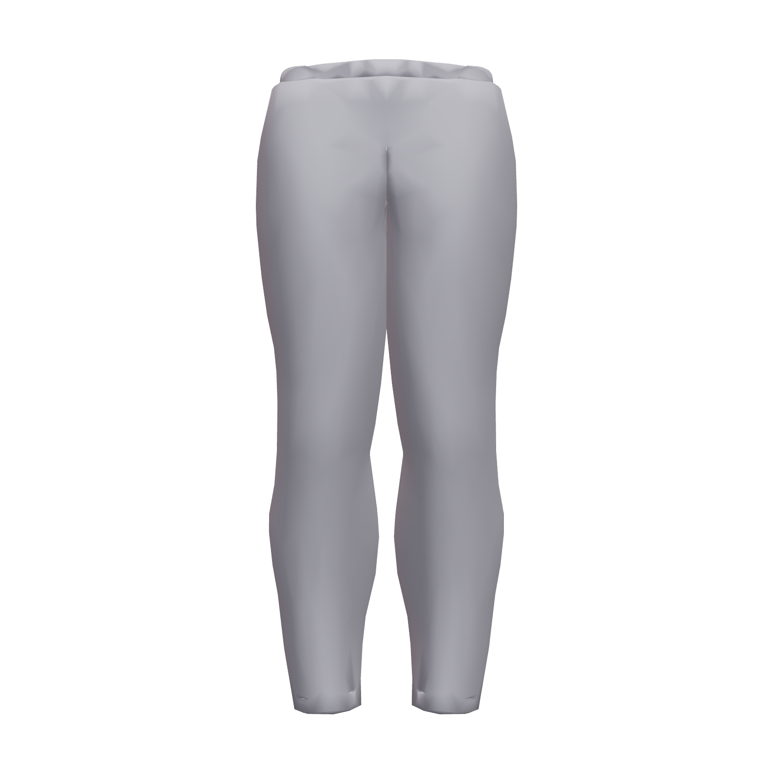 Custom sweatpants, front view