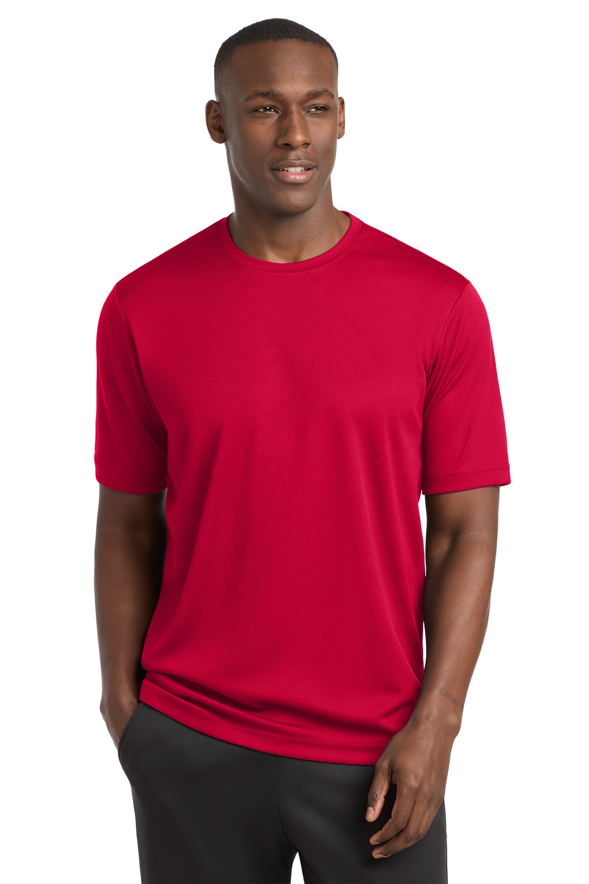Sport-Tek® ST340 PosiCharge® RacerMesh® Tee - Deep Red