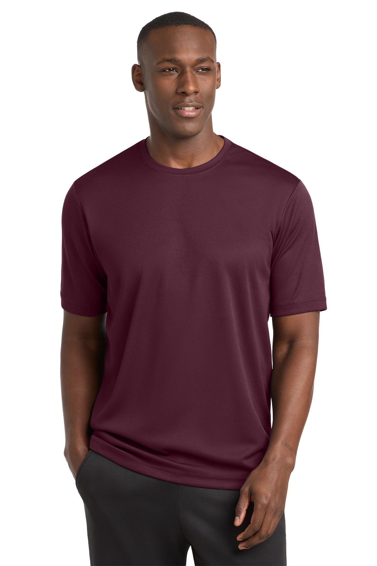 Sport-Tek® ST340 PosiCharge® RacerMesh® Tee - Maroon