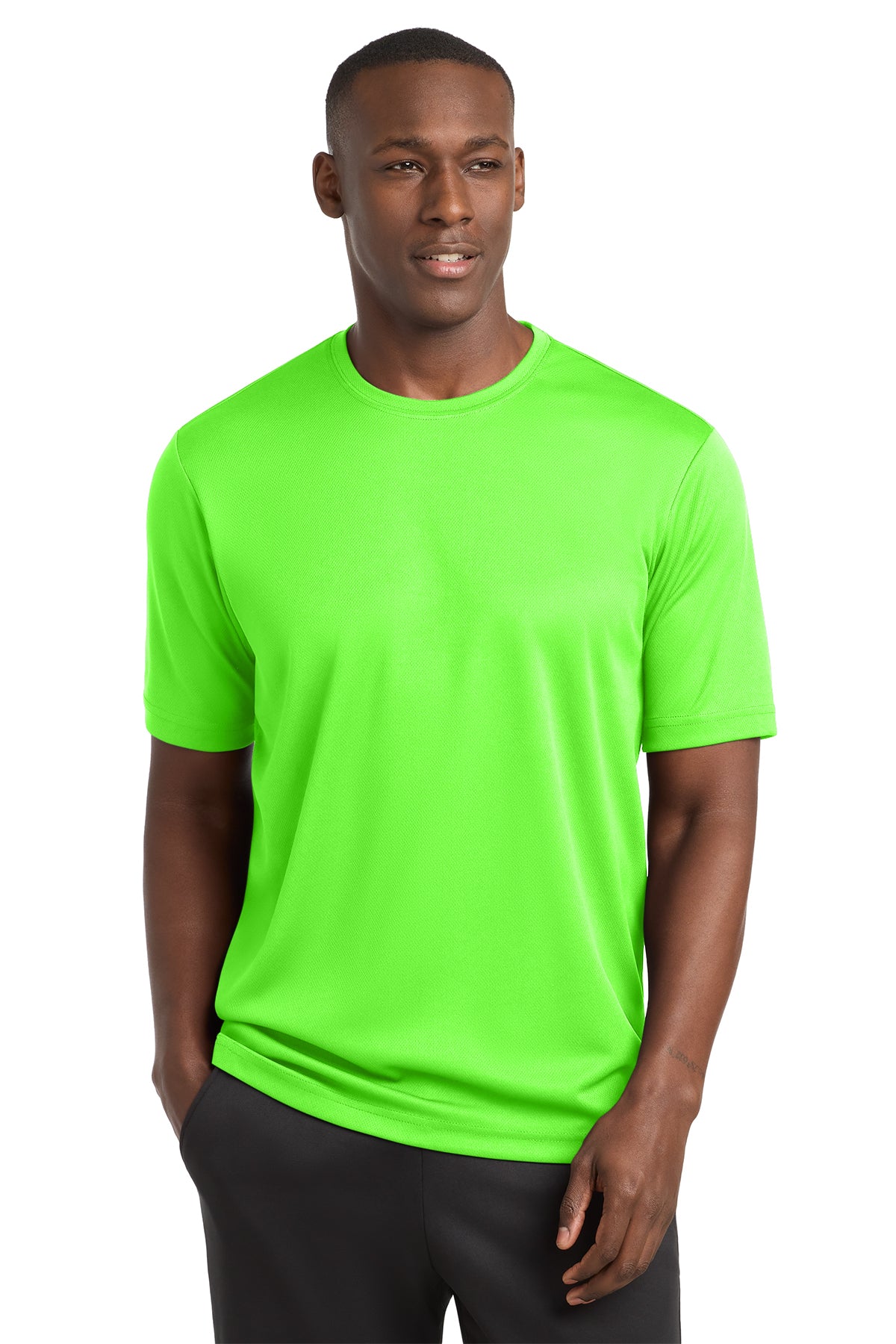 Sport-Tek® ST340 PosiCharge® RacerMesh® Tee - Neon Green