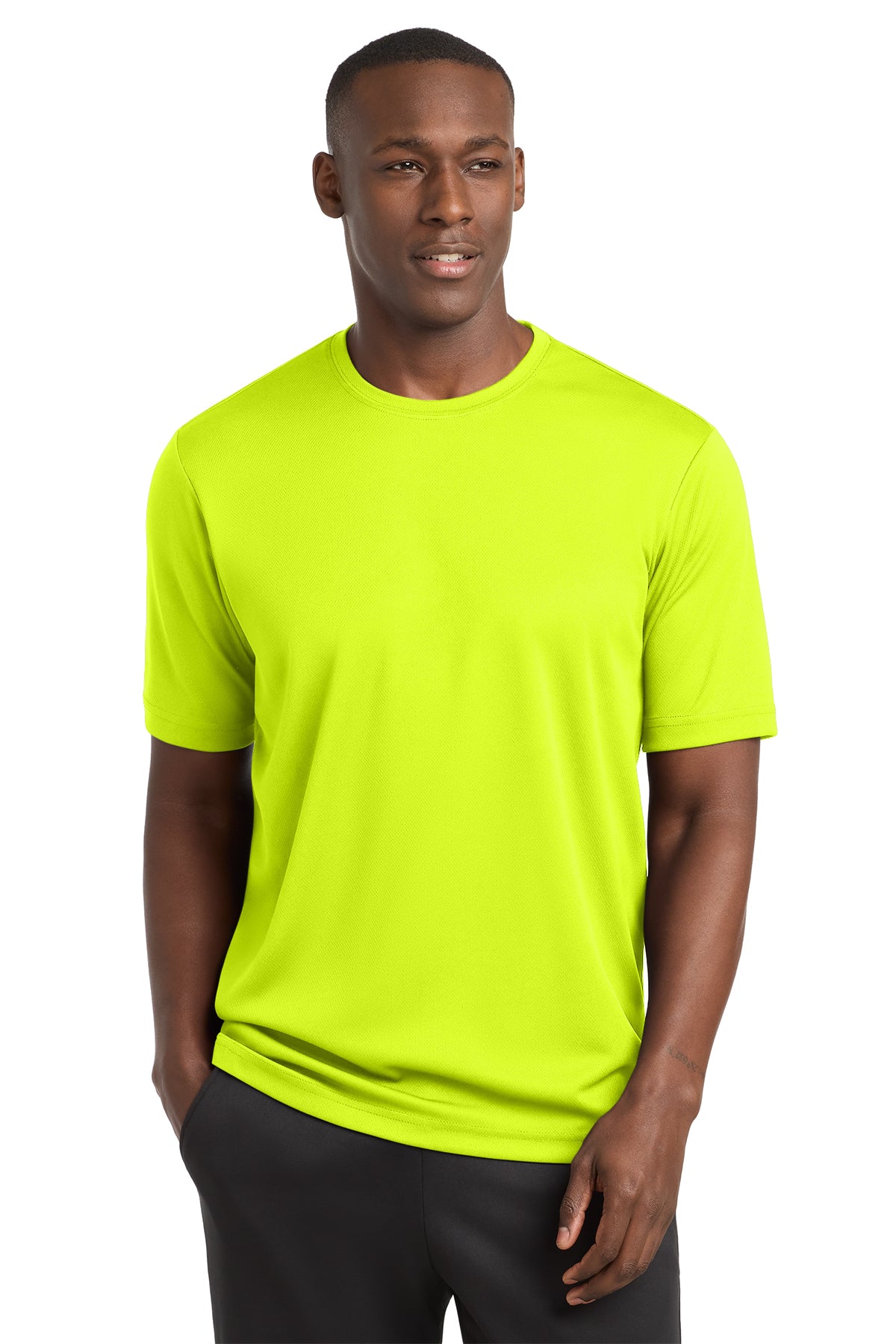 Sport-Tek® ST340 PosiCharge® RacerMesh® Tee - Neon Yellow