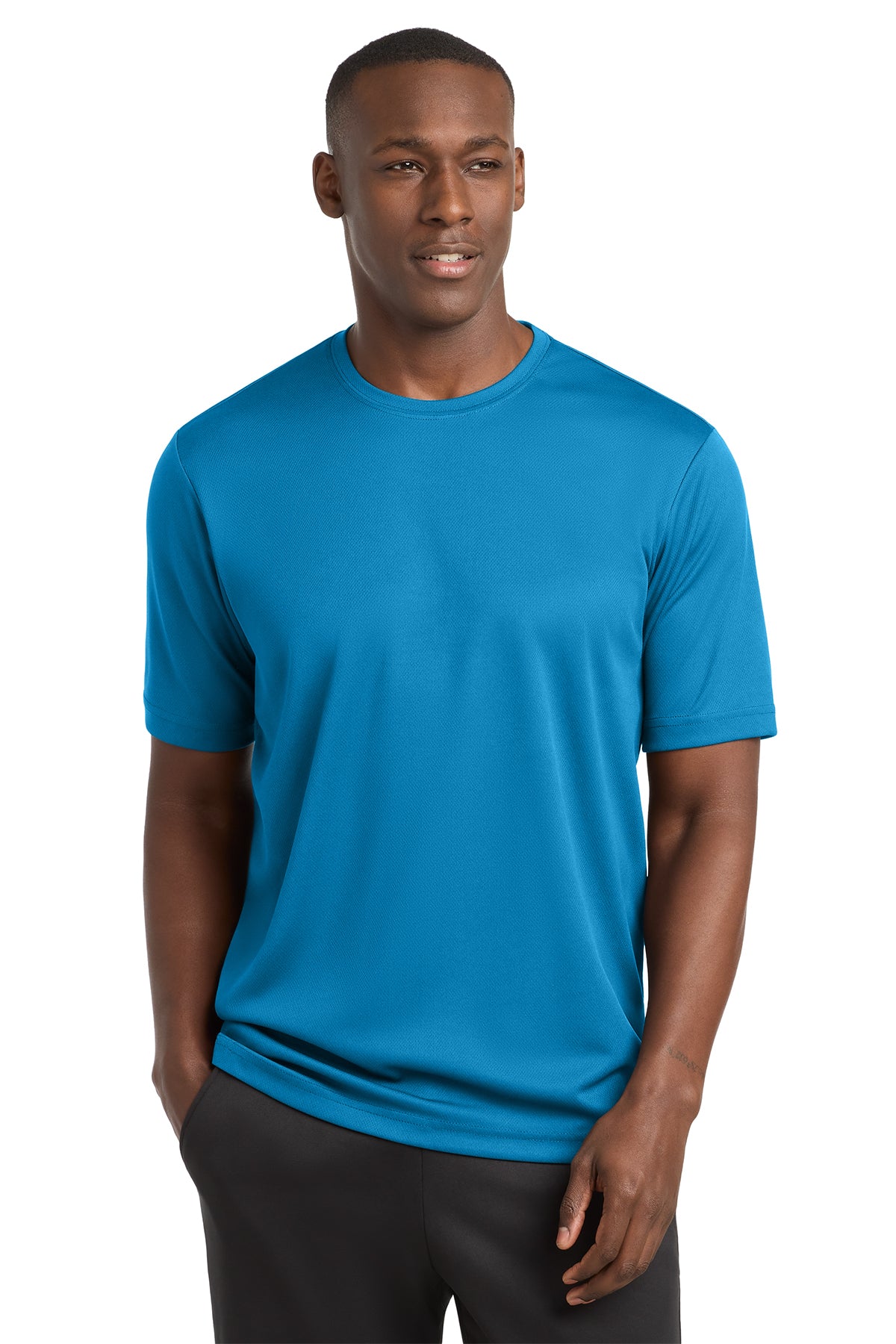 Sport-Tek® ST340 PosiCharge® RacerMesh® Tee - Pond Blue