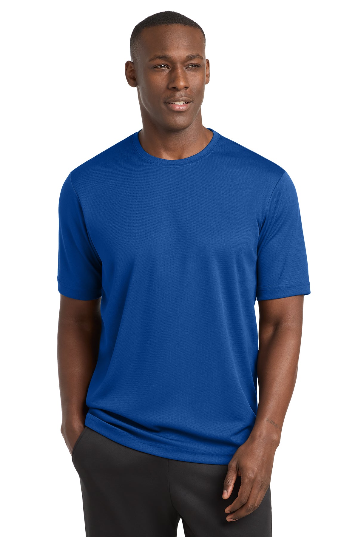 Sport-Tek ST340 PosiCharge RacerMesh Tee in True Royal