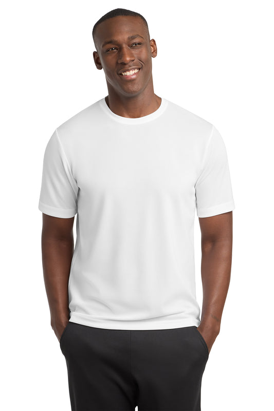 Sport-Tek ST340 PosiCharge RacerMesh Tee in White