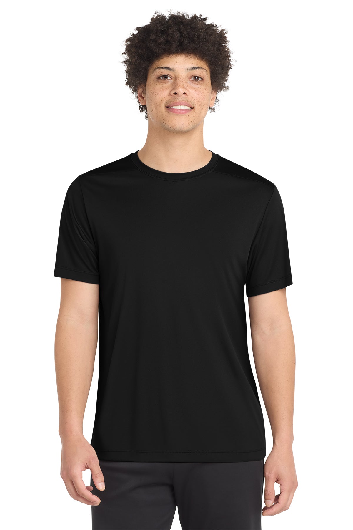 Sport-Tek ST420 Posi-UV Pro Tee in Black