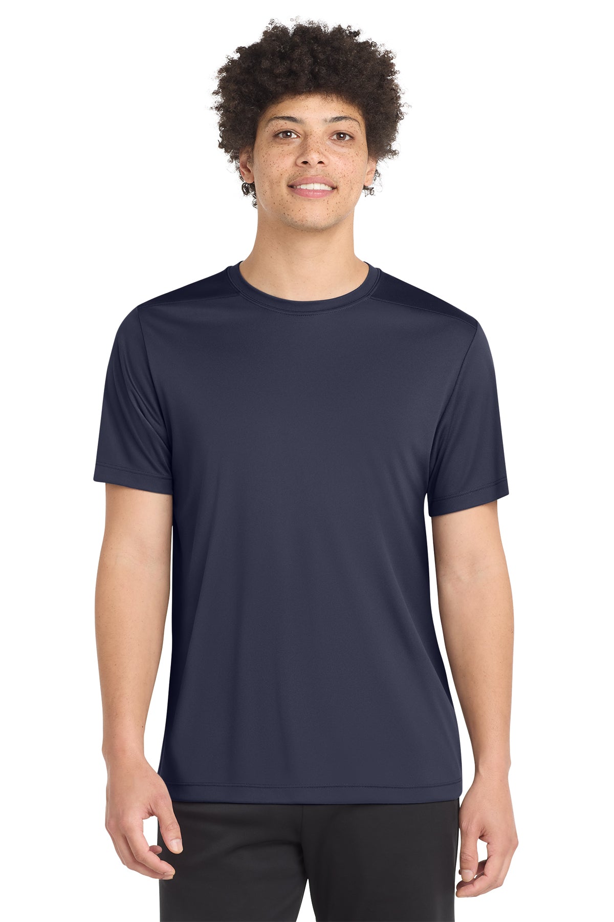 Sport-Tek ST420 Posi-UV Pro Tee in True Navy