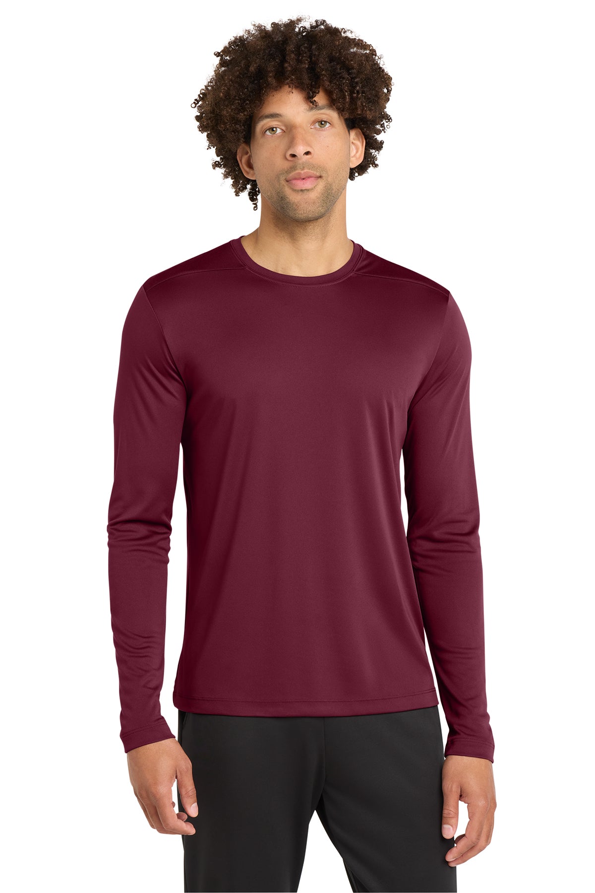Sport-Tek® ST420LS Posi-UV® Pro Long Sleeve Tee - Cardinal