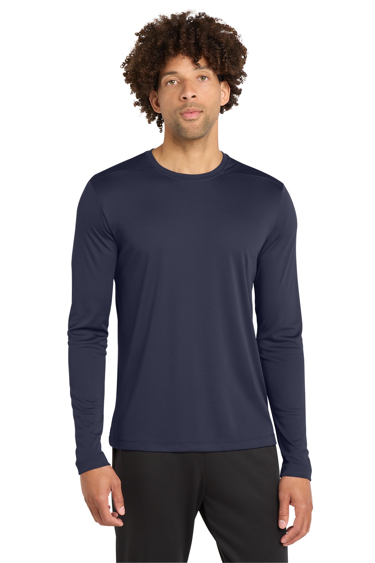 Sport-Tek® ST420LS Posi-UV® Pro Long Sleeve Tee - True Navy