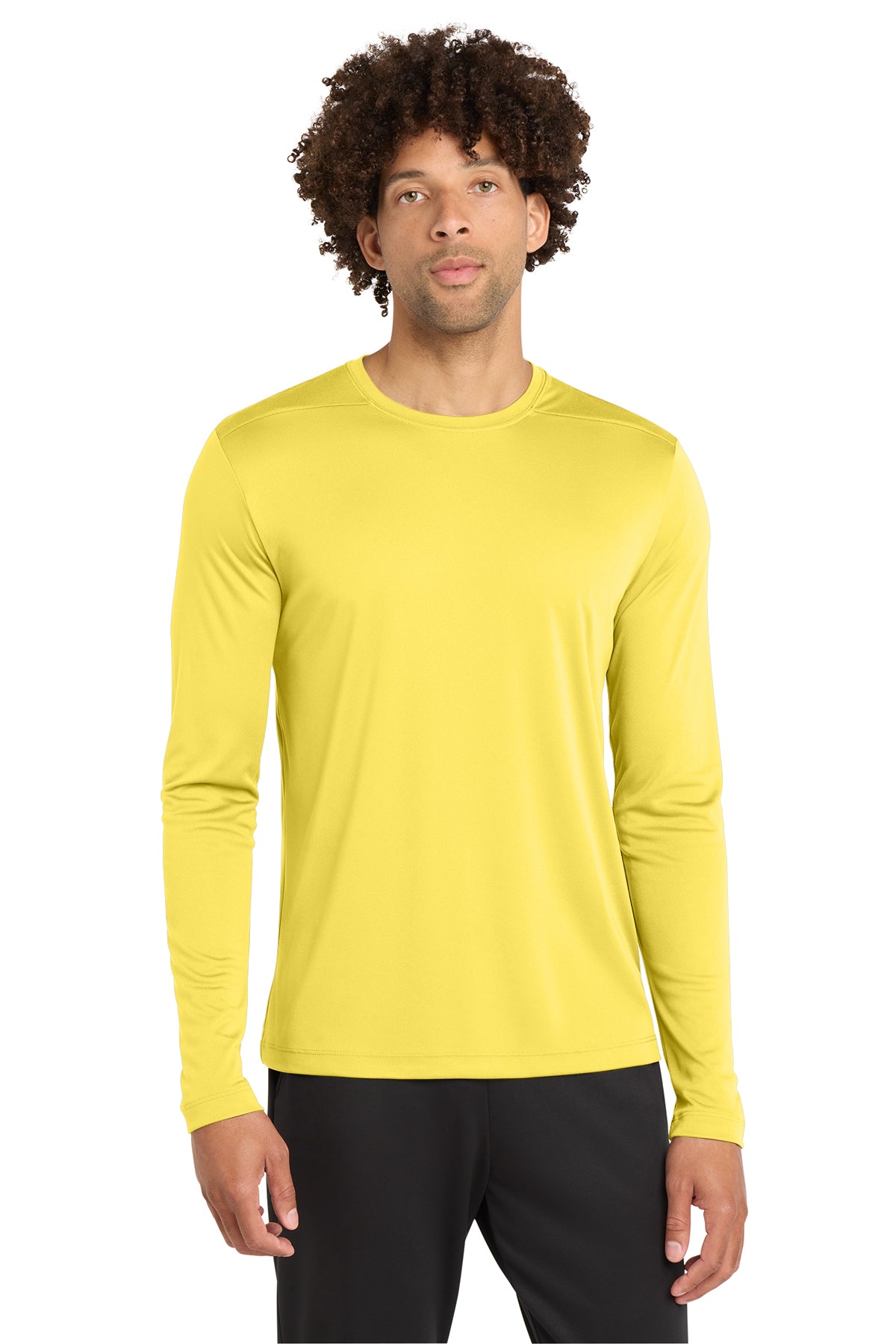 Sport-Tek® ST420LS Posi-UV® Pro Long Sleeve Tee - Yellow