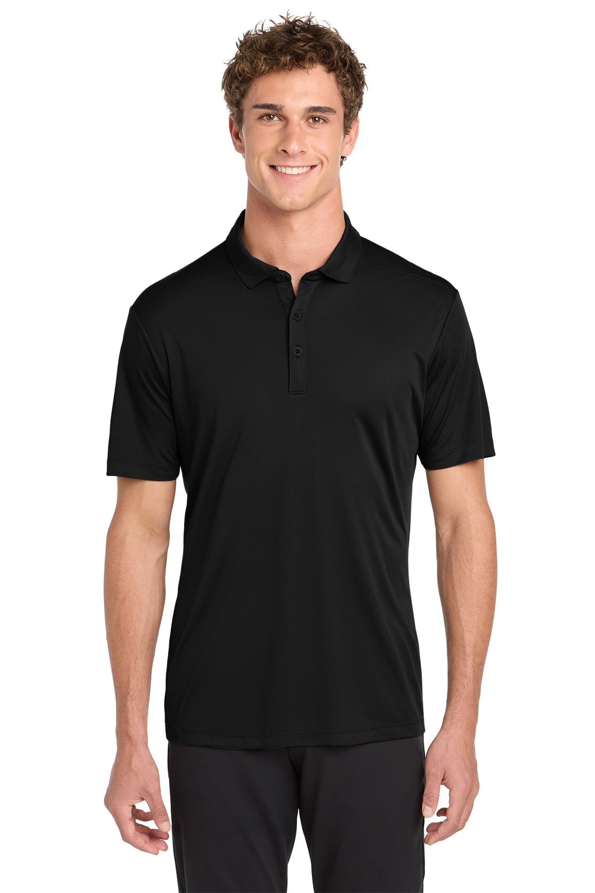 Sport-Tek® ST520 Posi-UV® Pro Polo - Black