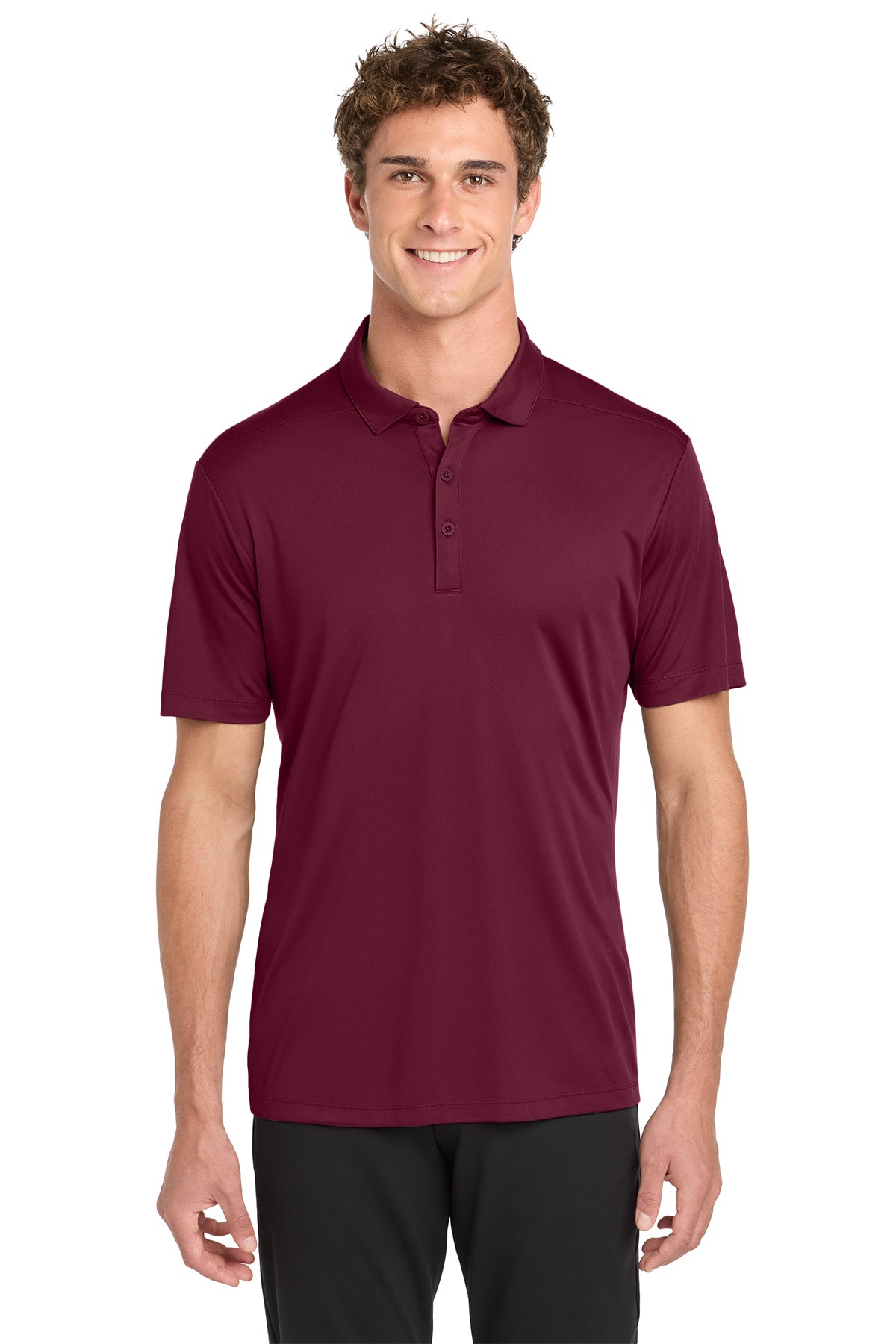 Sport-Tek ST520 Posi-UV Pro Polo in Cardinal