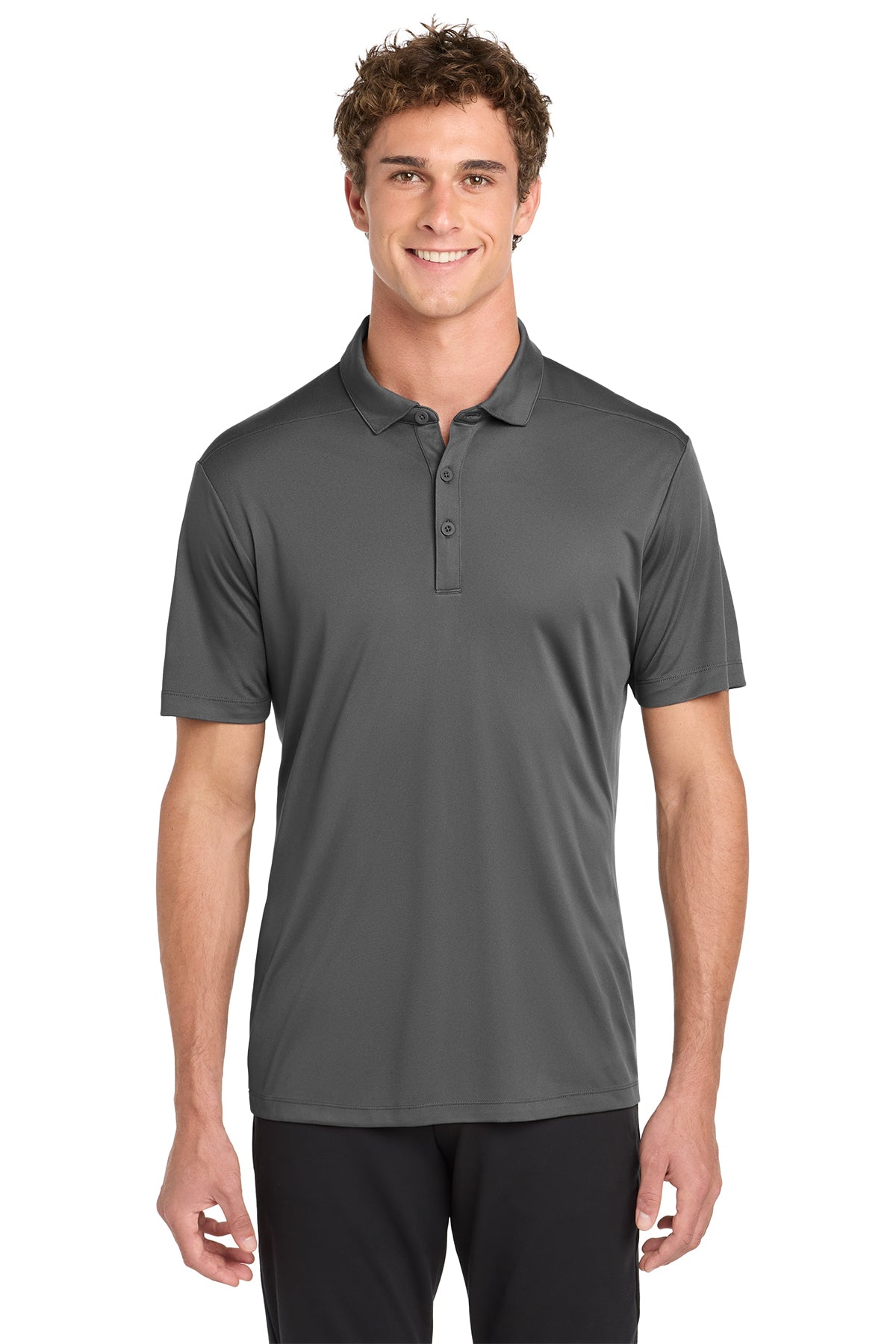 Sport-Tek® ST520 Posi-UV® Pro Polo - Dark Smoke Grey
