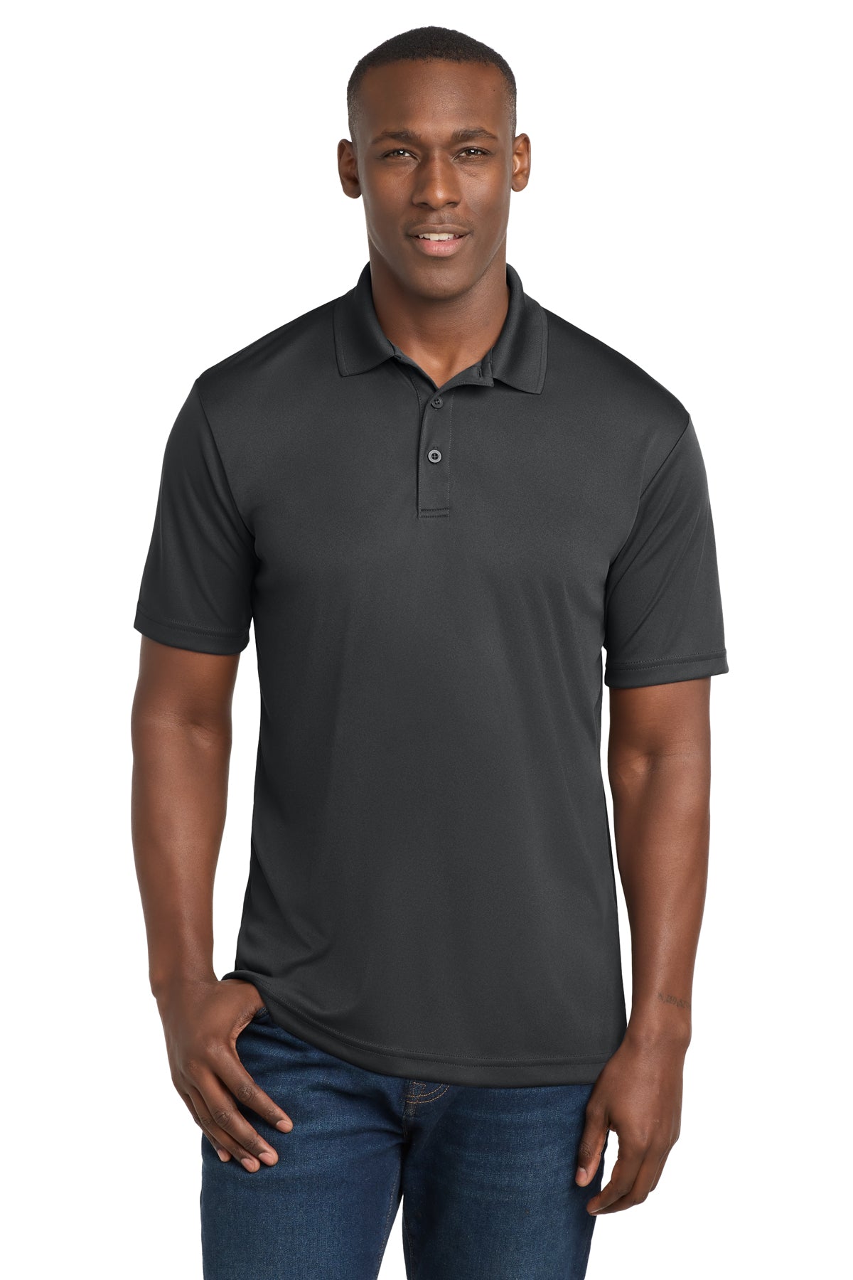 Sport-Tek® ST550 PosiCharge® Competitor™ Polo - Iron Grey