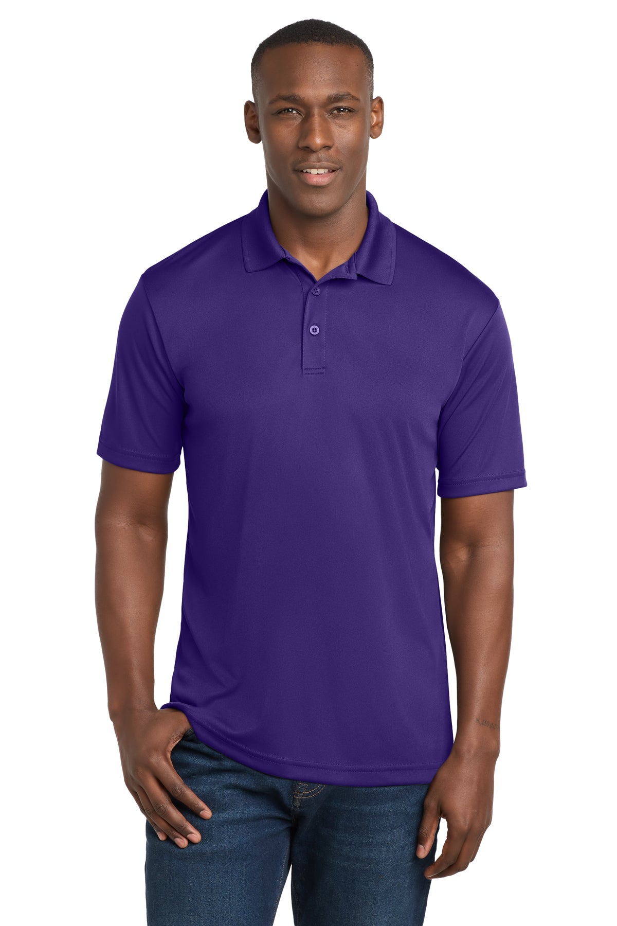 Sport-Tek® ST550 PosiCharge® Competitor™ Polo - Purple